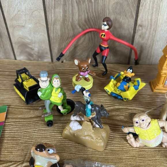 Vintage 1990's McDonalds Burger King Fast Food Toys Lot Of 30 Happy Meal Toys - Picture 11 of 16